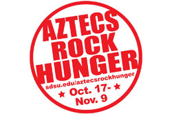 Aztecs Rock Hunger, October 17 - November 9