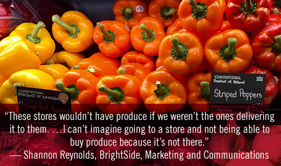 SDSU's Brightside produce - a lesson in business and humanity