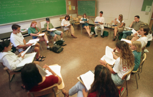 students in classroom