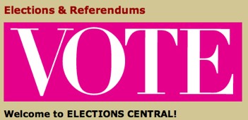 elections & Referendums Vote welcome to elections central