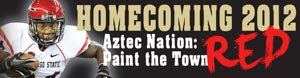 Homecoming 2012 - Aztec Nation: Paint the Town RED