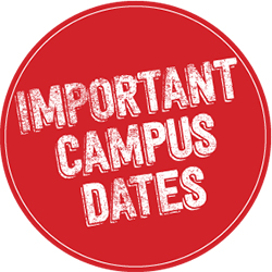 Important Campus Dates