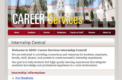 Career Services Internship Central