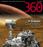 Cover of fall 2012 360 magazine: A Singular Curiosity