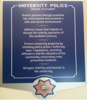 SDSU University Police mission statement