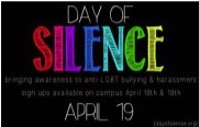 day of silence April 19 2013